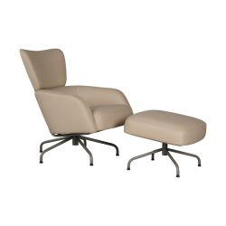 relaxfauteuil met hocker Clip Do