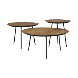 Salontafel (set 3 stuks) Duke